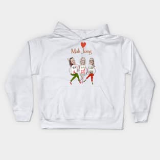 Mah Jong : Tripple Knitting Kids Hoodie